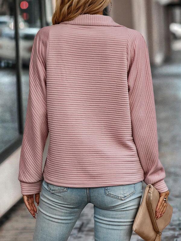 Elise™ | Chic V-Neck Sweater