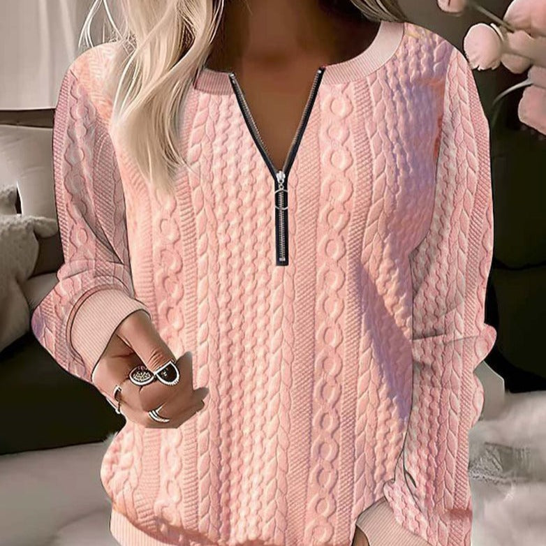 Aurora™ Luxe Zip-Up Sweater
