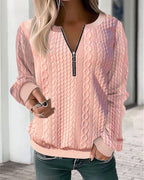 Aurora™ Luxe Zip-Up Sweater