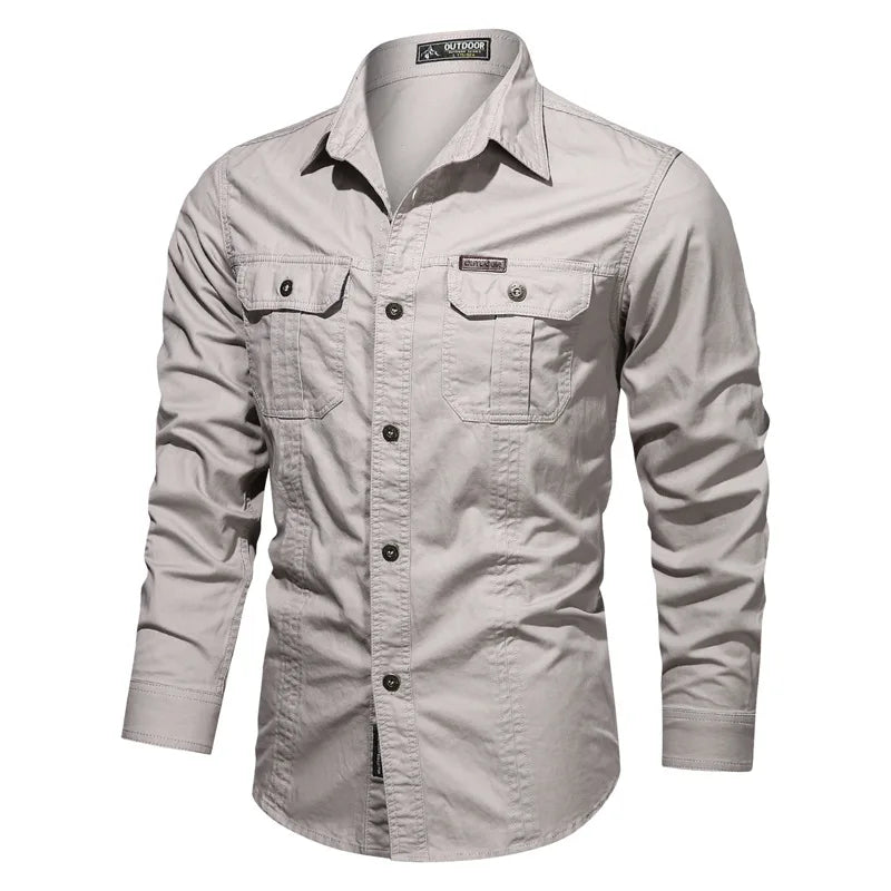 Beeckhoven™ | Casual Cotton Long Sleeve Shirt