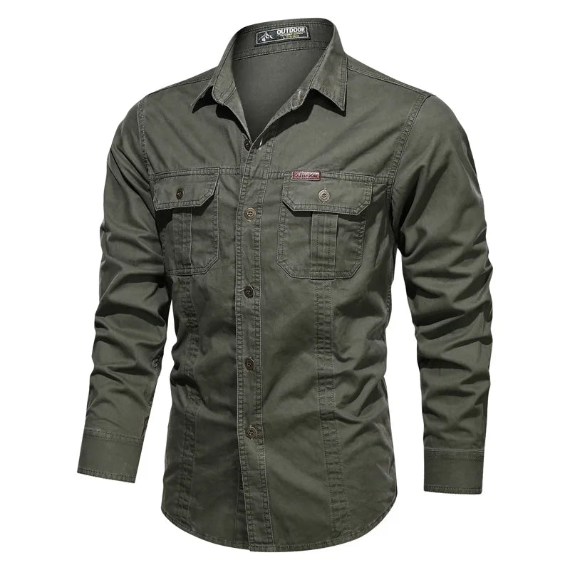 Beeckhoven™ | Casual Cotton Long Sleeve Shirt