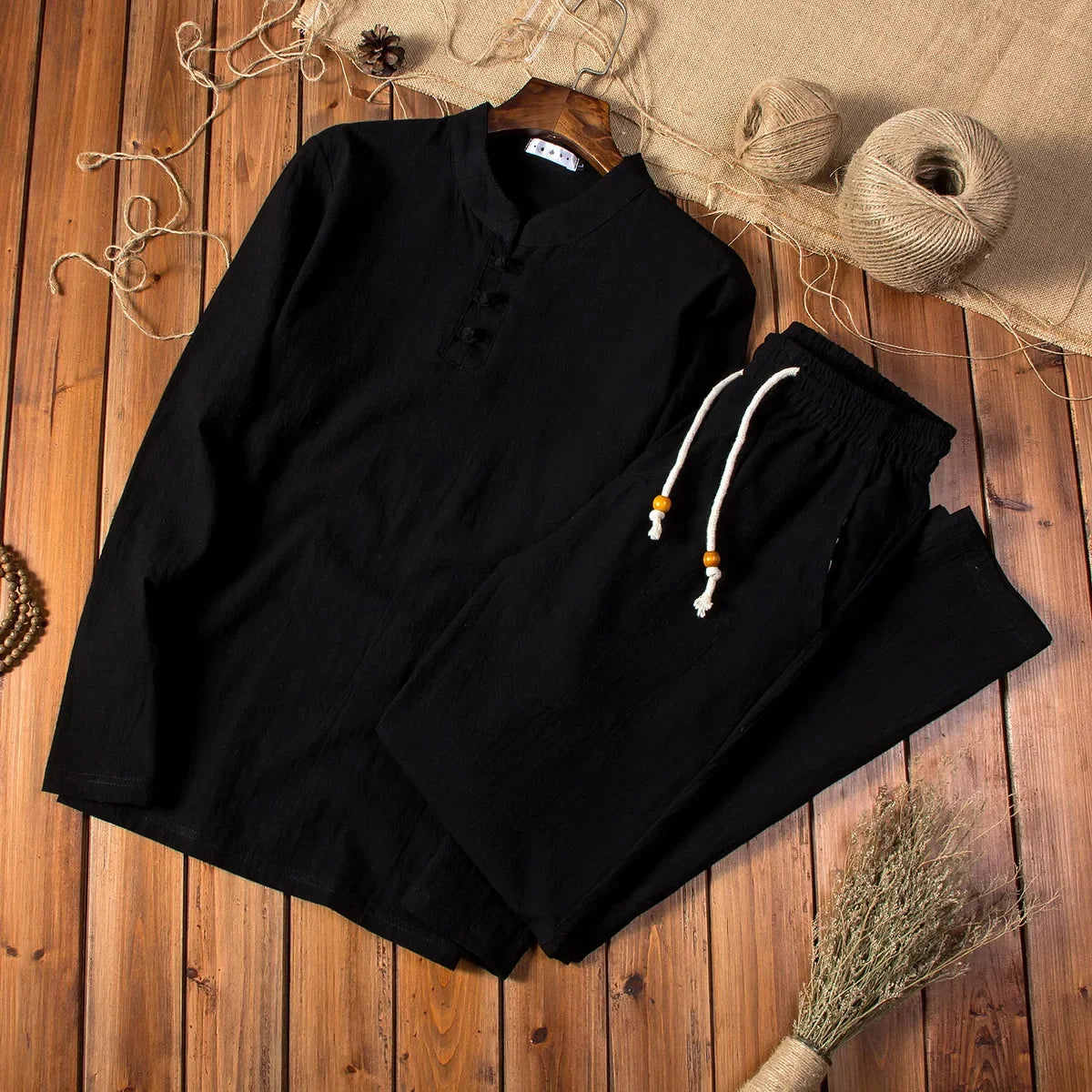 Beeckhoven™ | Linne Retro Herrset