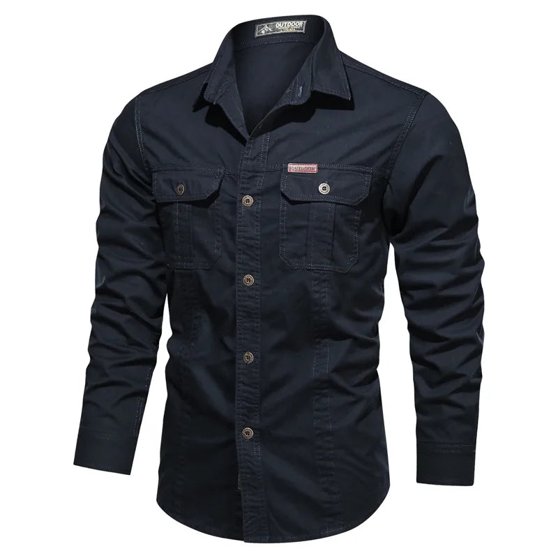 Beeckhoven™ | Casual Cotton Long Sleeve Shirt