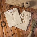 Beeckhoven™ | Linne Retro Herrset