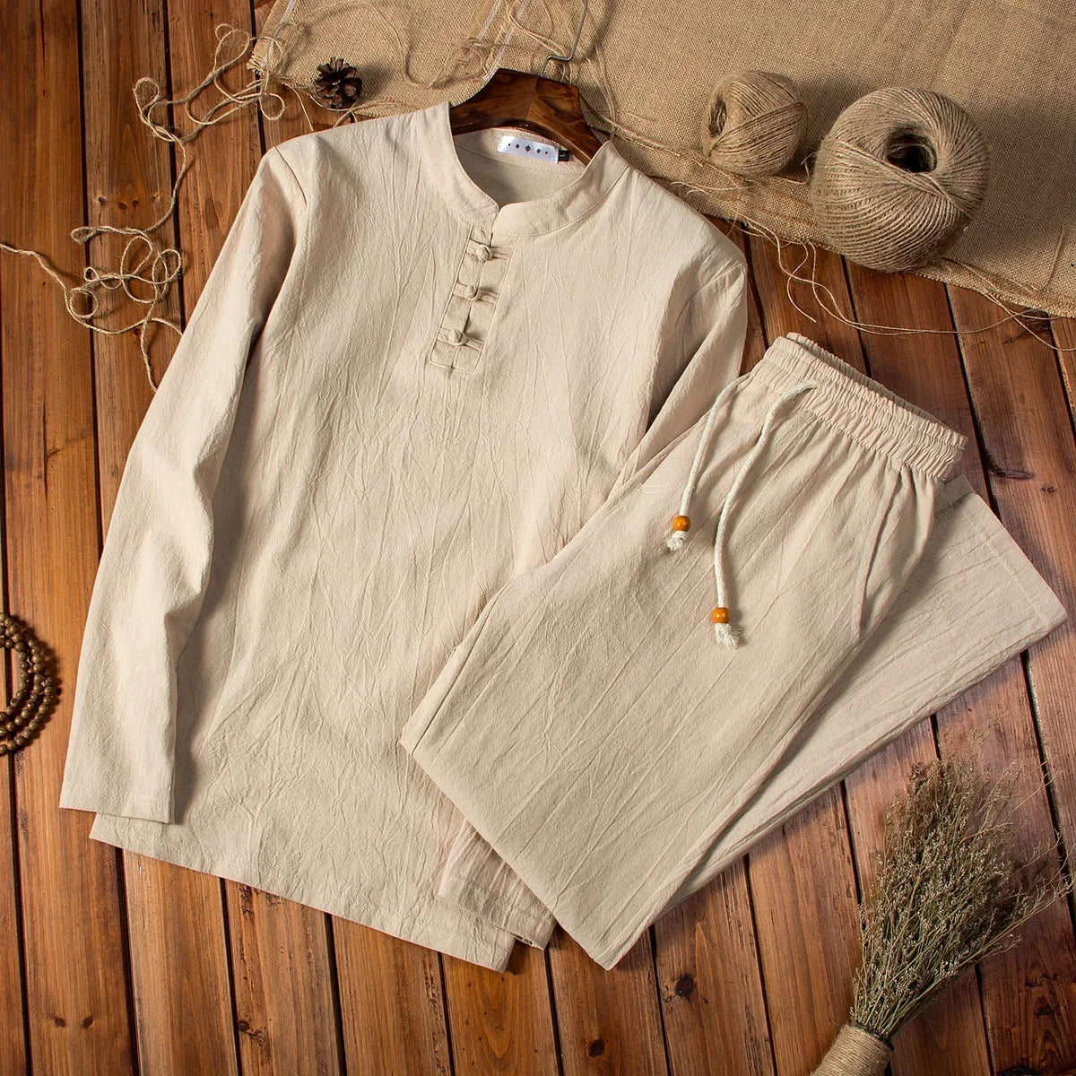 Beeckhoven™ | Linne Retro Herrset