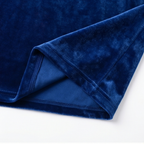 Velvet Midi Cocoon Dress for Women with Convenient Pockets