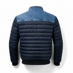 Jori™ | Stilig Vadderad Denimjacka