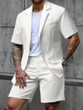 Beeckhoven™ | Premium Men's Summer Set with Blazer and Shorts