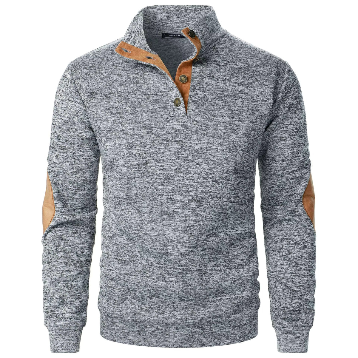Beeckhoven™ | Klassisk Sweatshirt med Knapdetaljer