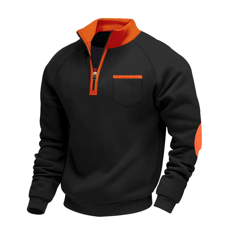 Nordholm Stockholm™ | Elegant Men's Fleece Sweatshirt