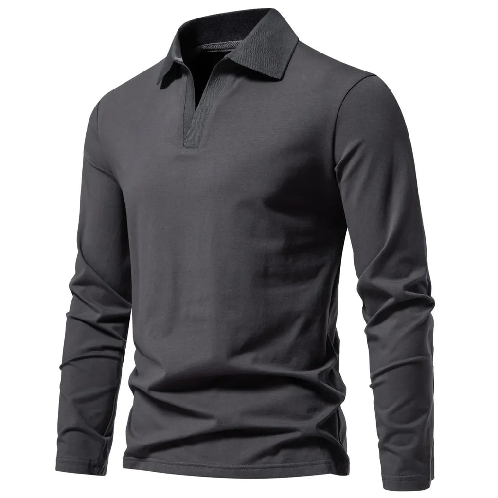 Beeckhoven™ | Långärmad T-shirt i bomull
