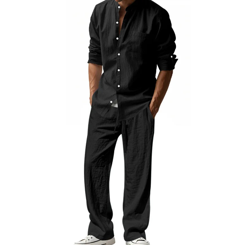 Beeckhoven™ | Bekväm Men's Linen Set