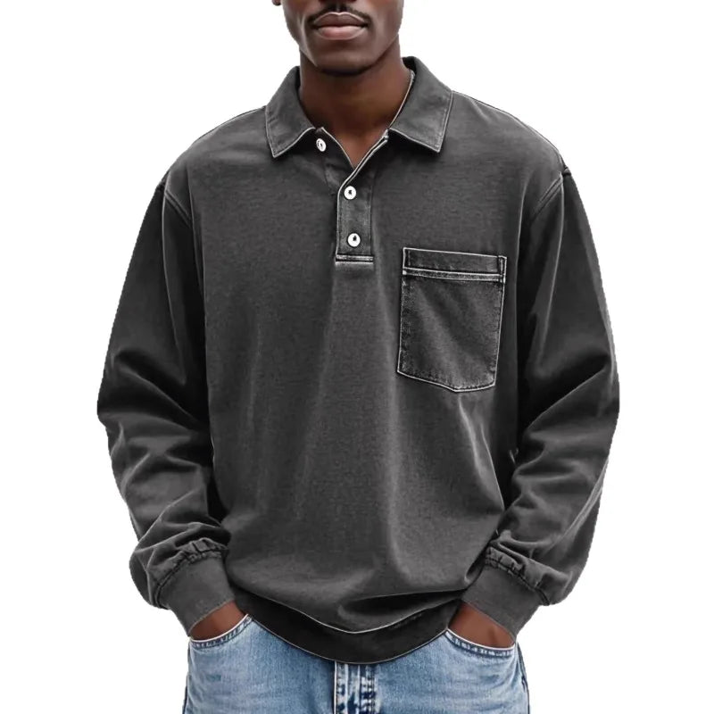 Beeckhoven™ | Långärmad Casual Poloshirt