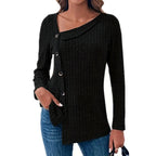 Beeckhoven™ | Striped Autumn Women's Top