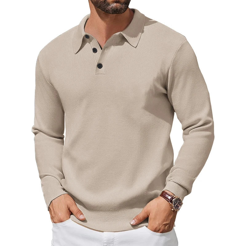 Beeckhoven™ | Herrens Poloshirt aus Strick