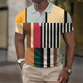 Beeckhoven™ | Färgglad Rutig Polo T-shirt
