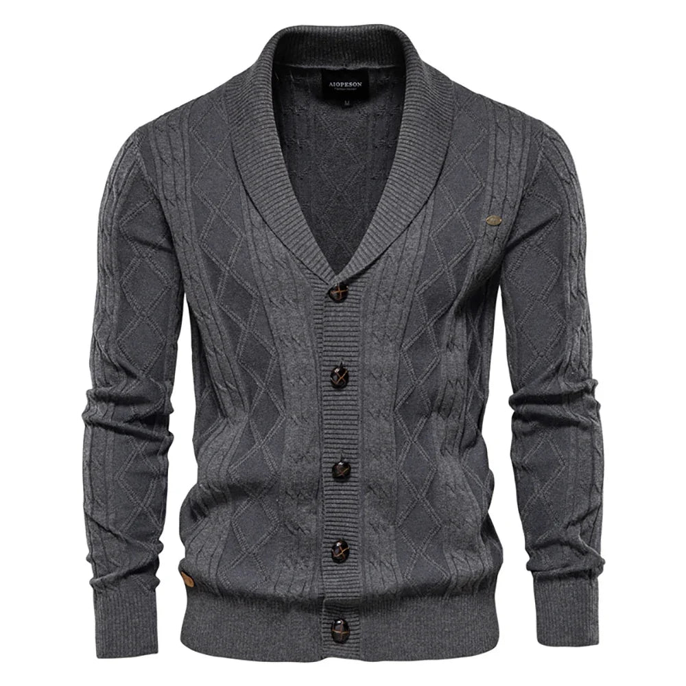 Beeckhoven™ | Herre Cardigan med Knapper