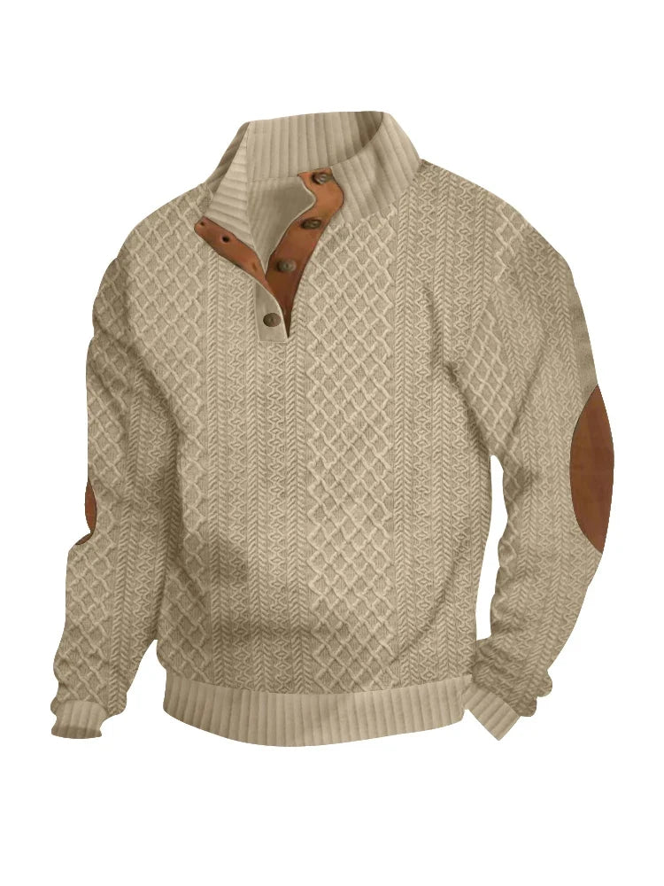 Beeckhoven™ | Knitted Sweater with Buttons