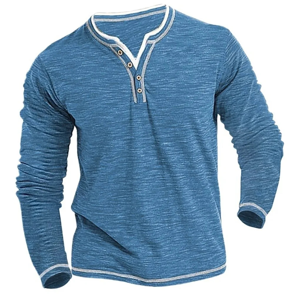 Beeckhoven™ | V-Neck Breathable Long Sleeve Shirt