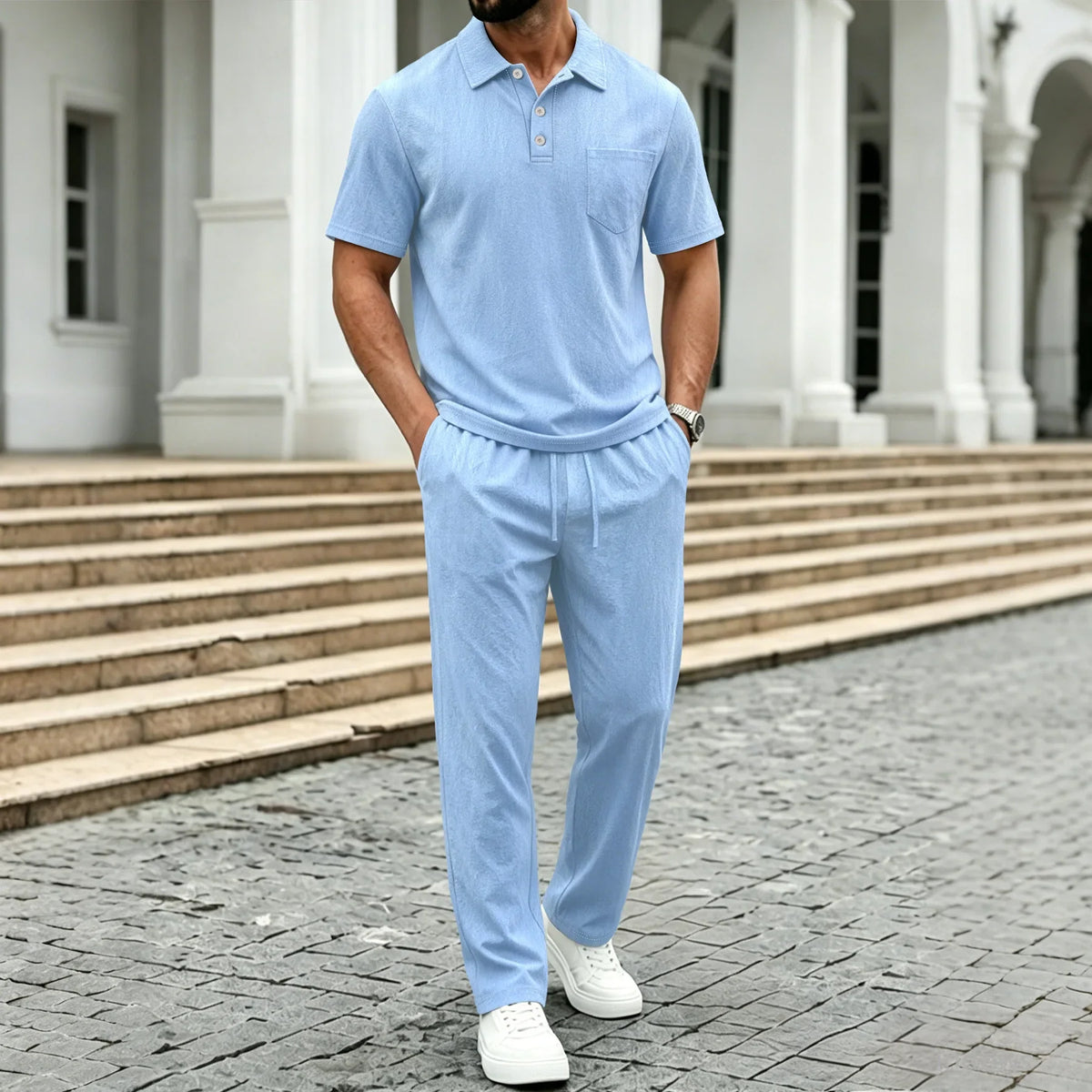 Nordholm Stockholm™ | Elegant Two-Piece Men's Set