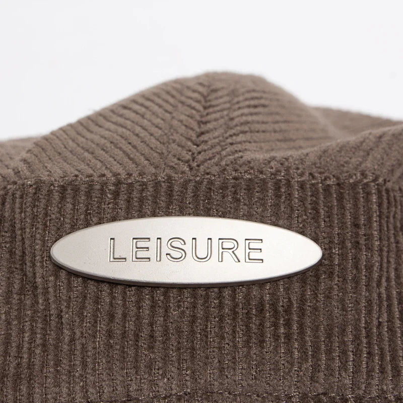 Beeckhoven™ | Varm Höstkeps – Klassisk Corduroy Design