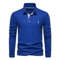 Beeckhoven™ | Långärmad Casual Herr Poloshirt