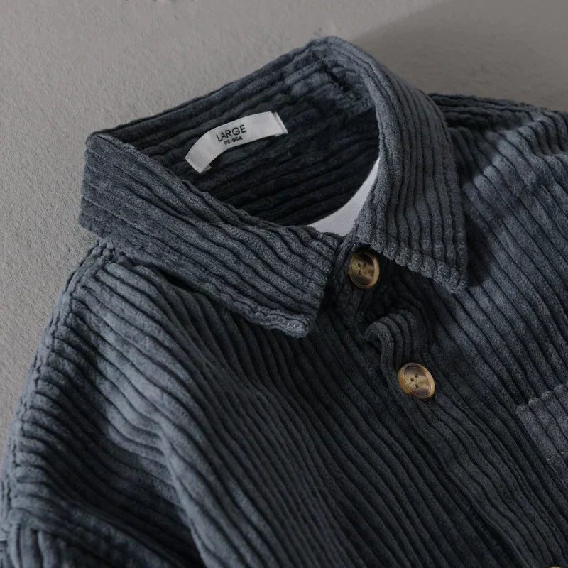 Menno™ | Knappad Blus för Herr