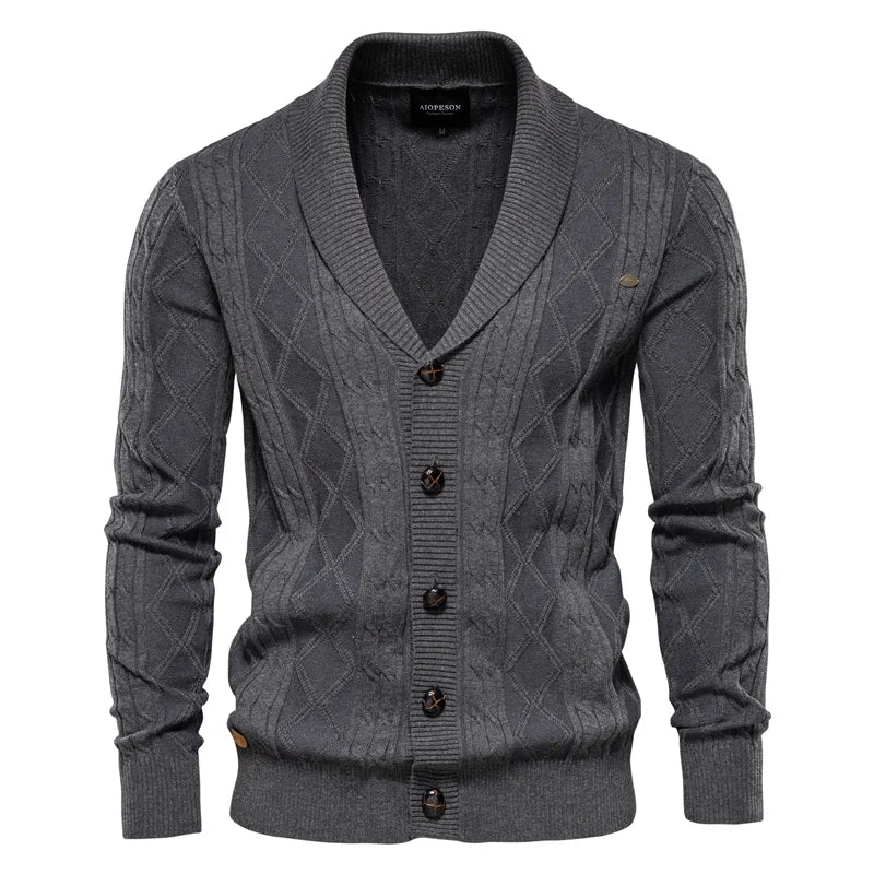 Beeckhoven™ | Herre Cardigan med Knapper