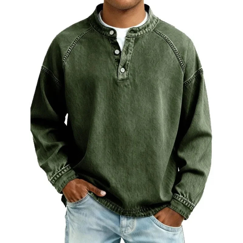 Beeckhoven™ | Retro Button-Up Men's Shirt