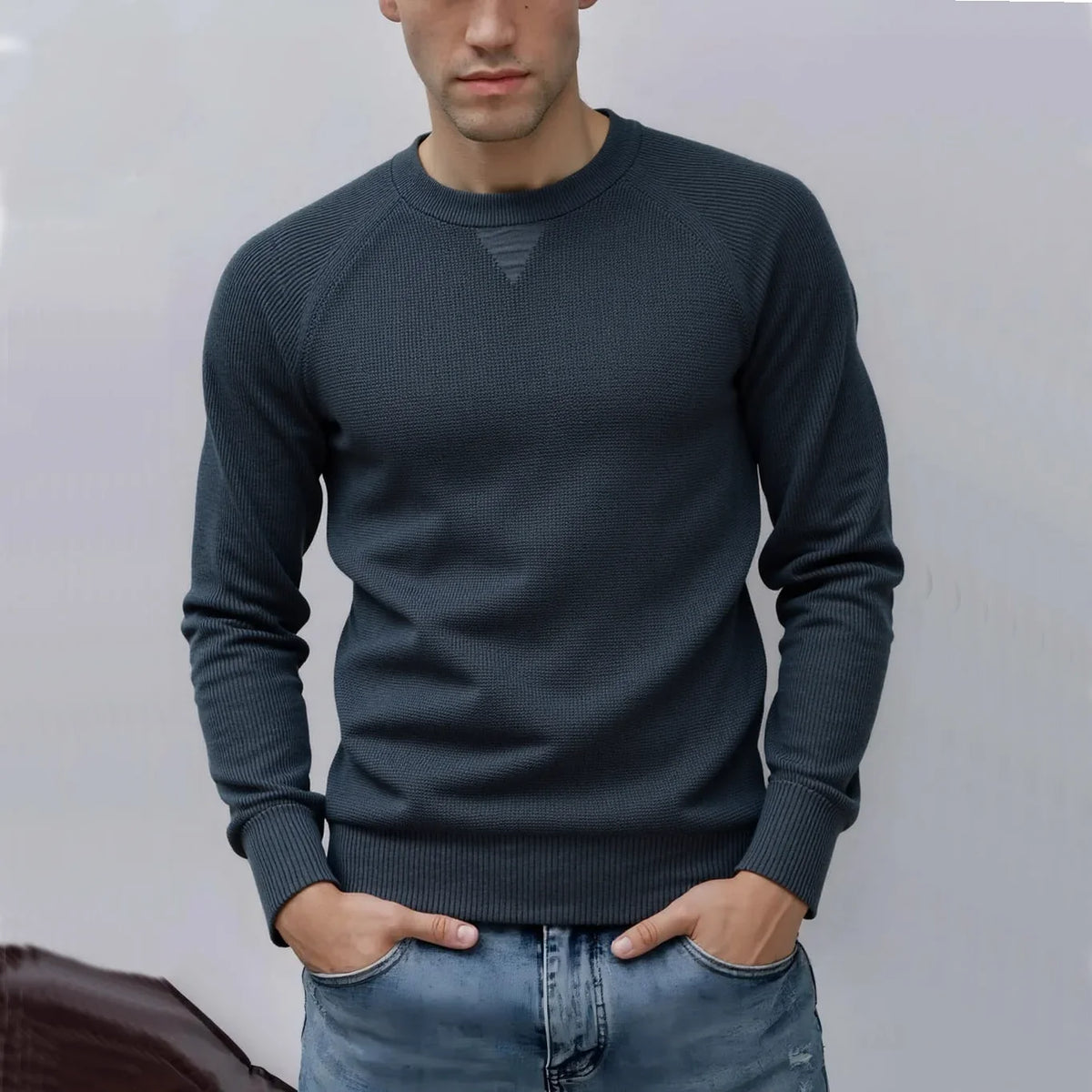 Beeckhoven™ | Herr Casual Bomullströja