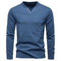 Beeckhoven™ | Långärmad Henley T-shirt