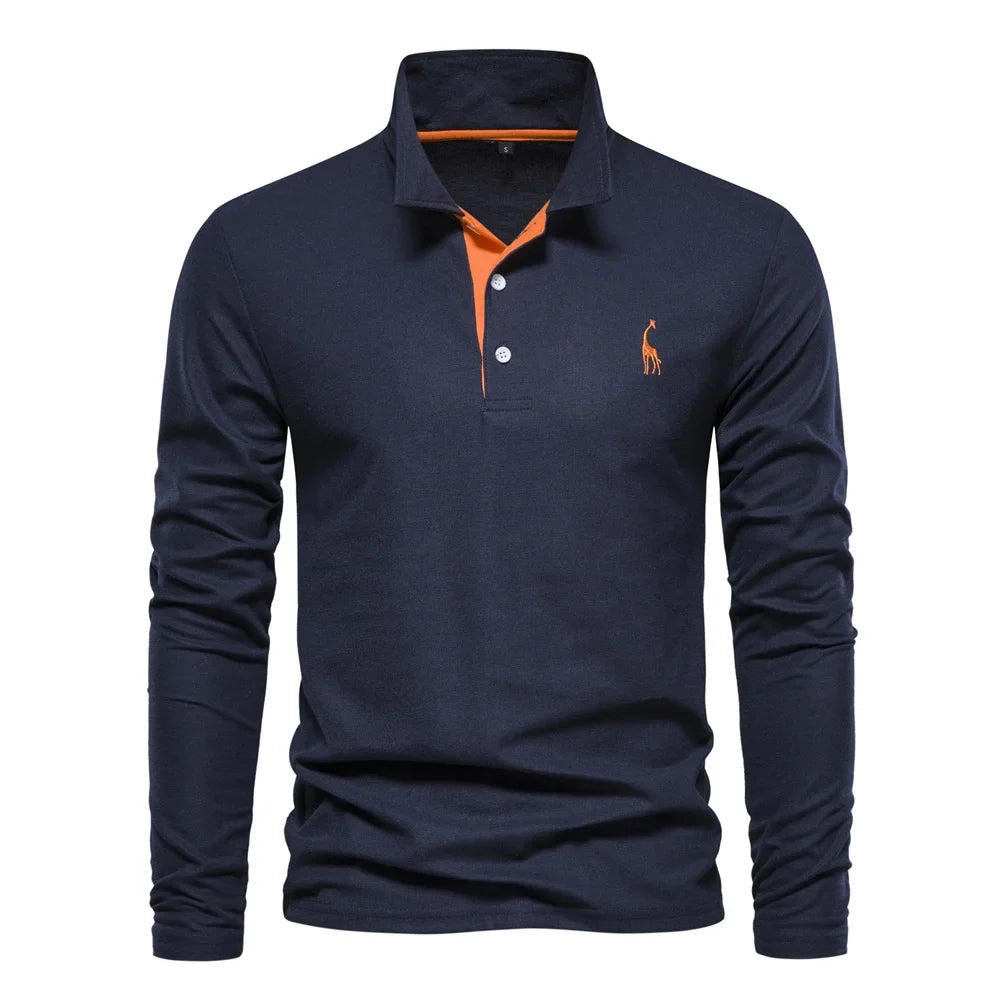 Beeckhoven™ | Långärmad Casual Poloshirt