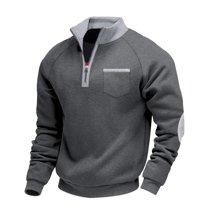 Nordholm Stockholm™ | Elegant Men's Fleece Sweatshirt