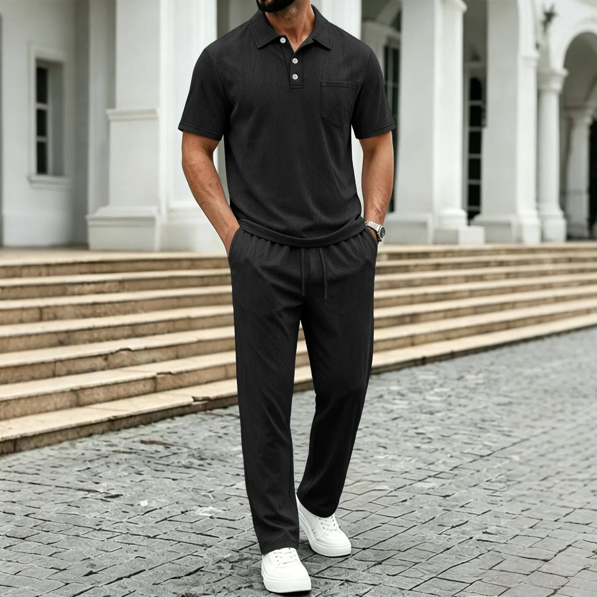 Nordholm Stockholm™ | Elegant Two-Piece Men's Set