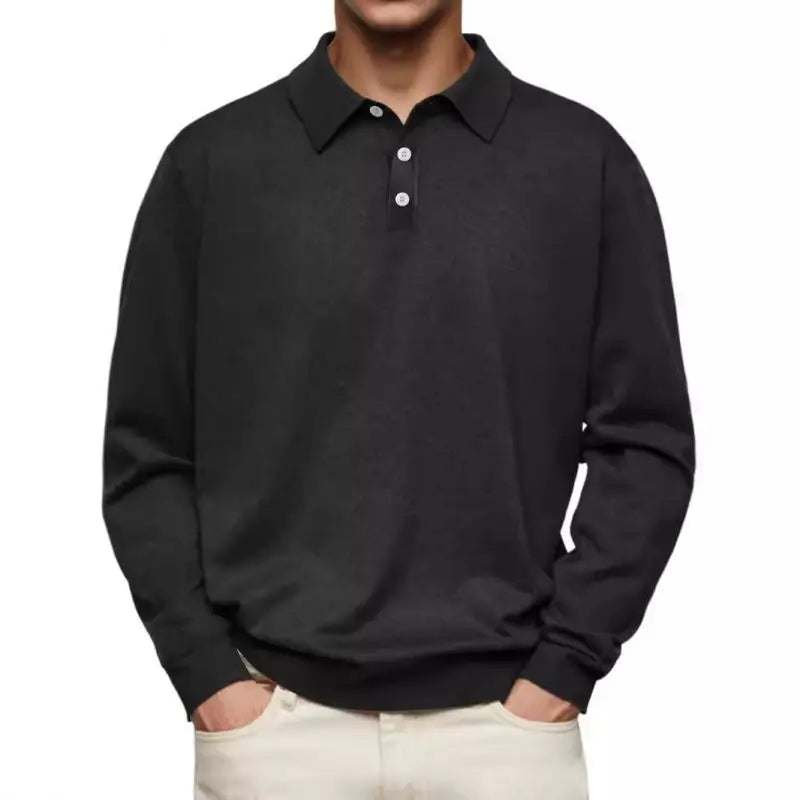 Beeckhoven™ | Långärmad Casual Poloshirt