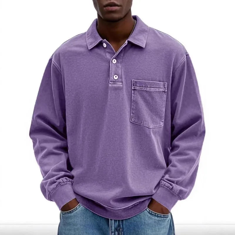Beeckhoven™ | Långärmad Casual Poloshirt