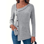 Beeckhoven™ | Striped Autumn Women's Top