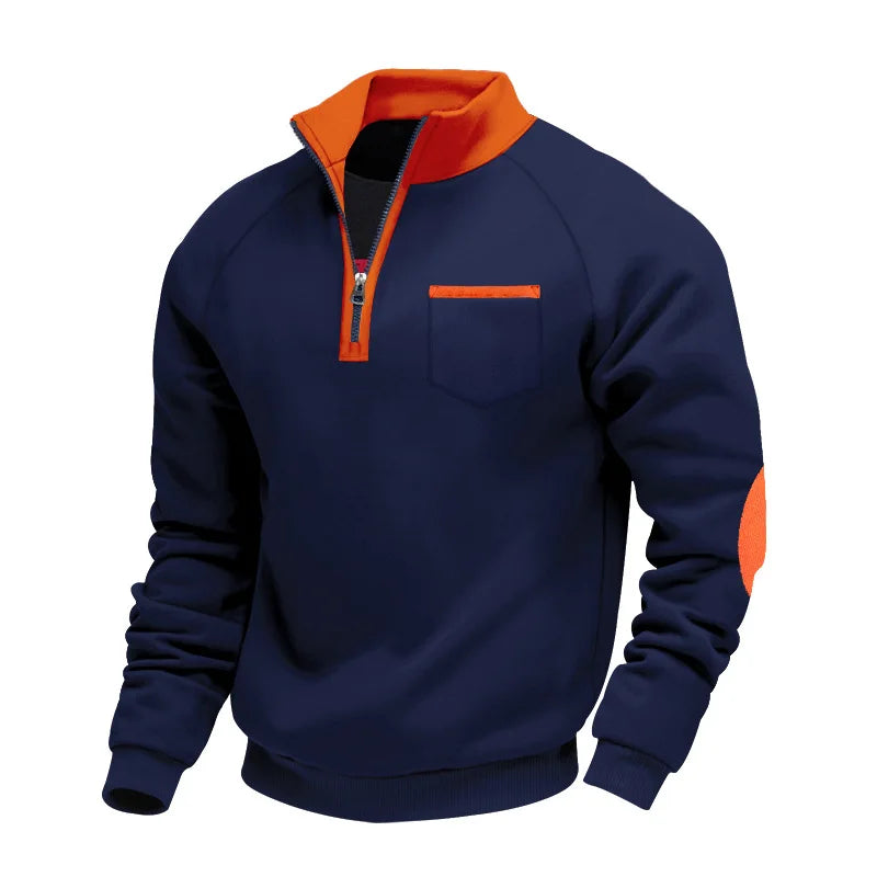 Nordholm Stockholm™ | Elegant Men's Fleece Sweatshirt