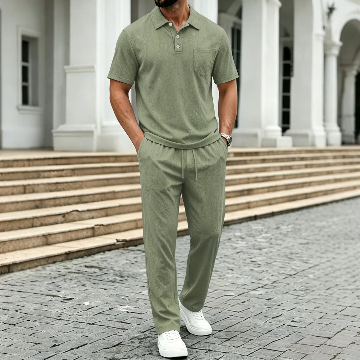 Nordholm Stockholm™ | Elegant Two-Piece Men's Set