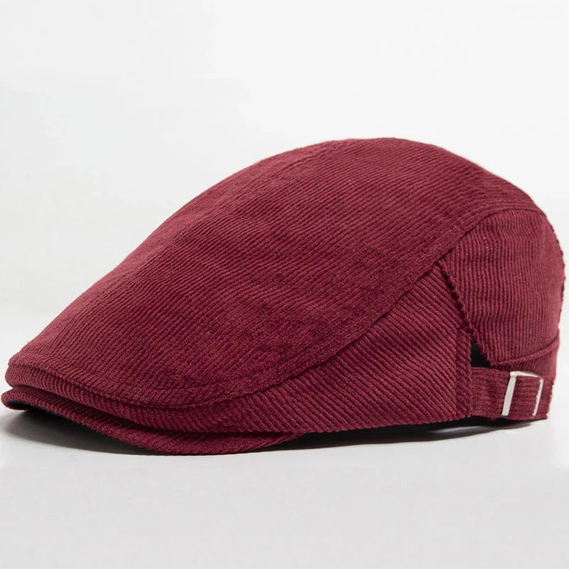 Beeckhoven™ | Varm Höstkeps – Klassisk Corduroy Design