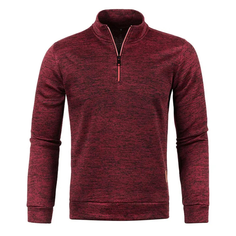 Beeckhoven™ | Sportief Heren Sweatshirt met Halve Rits