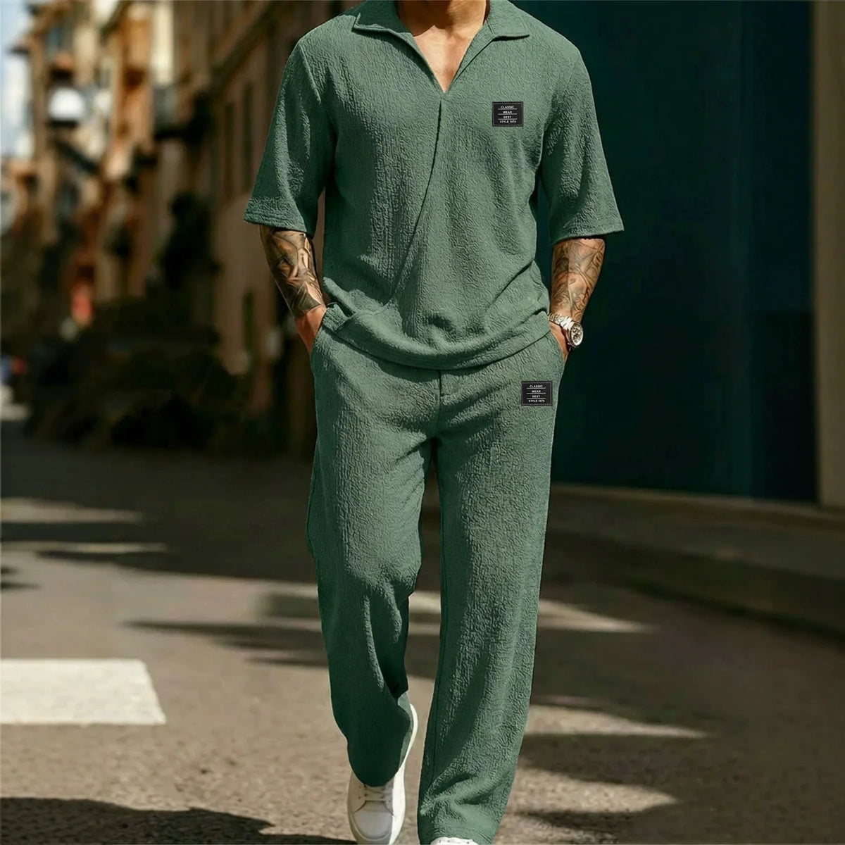Nordholm Stockholm™ | Elegant Tvådelad Herrset