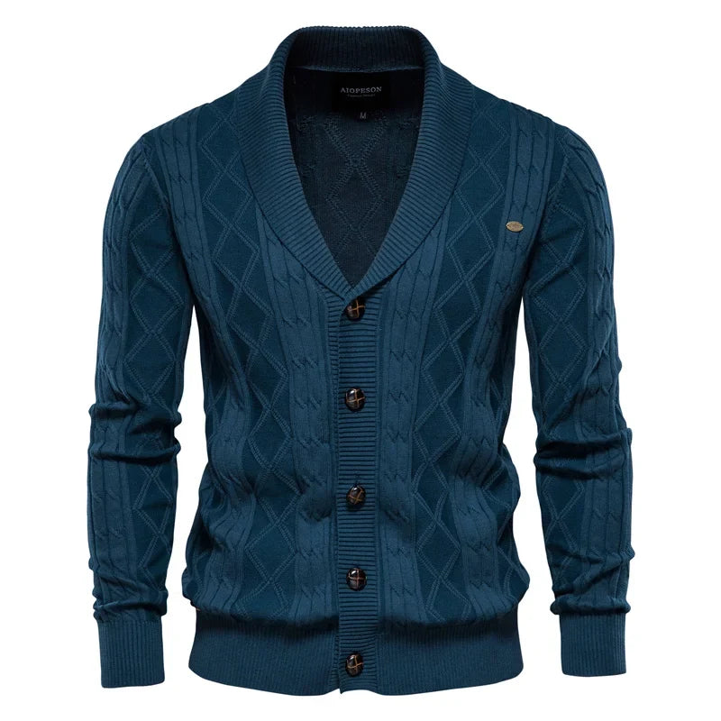 Nordholm Stockholm™ | Herre Cardigan med Knapper