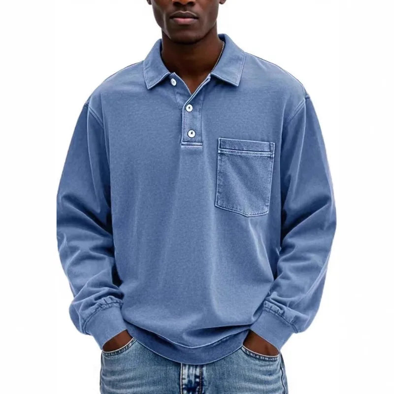 Beeckhoven™ | Långärmad Casual Poloshirt