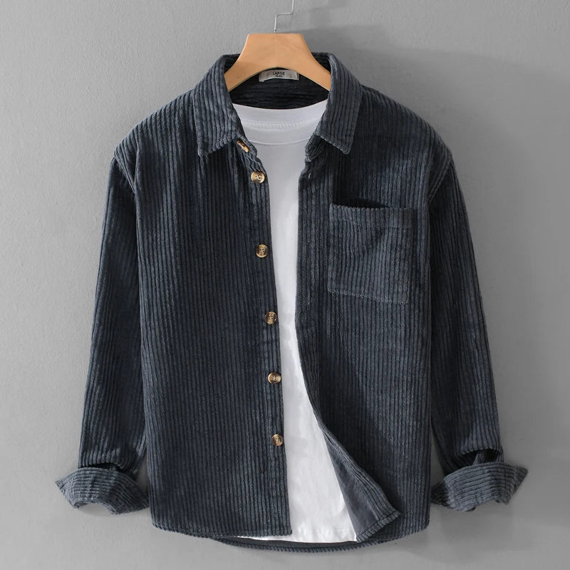 Menno™ | Knappad Blus för Herr