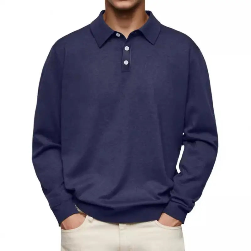Beeckhoven™ | Långärmad Casual Poloshirt