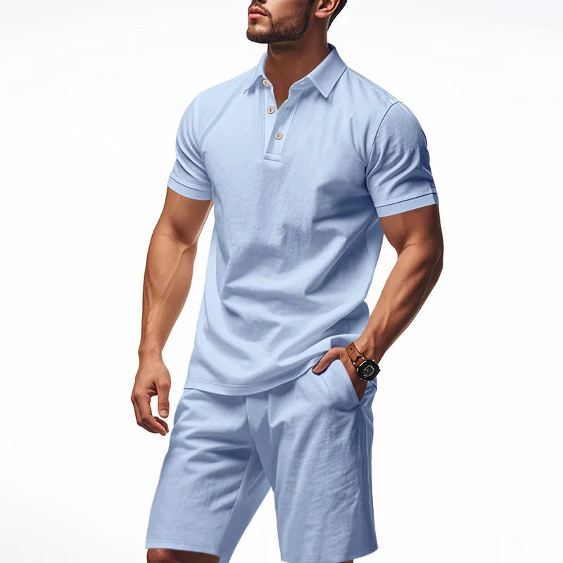 Beeckhoven™ | Linne Summer Polo Set