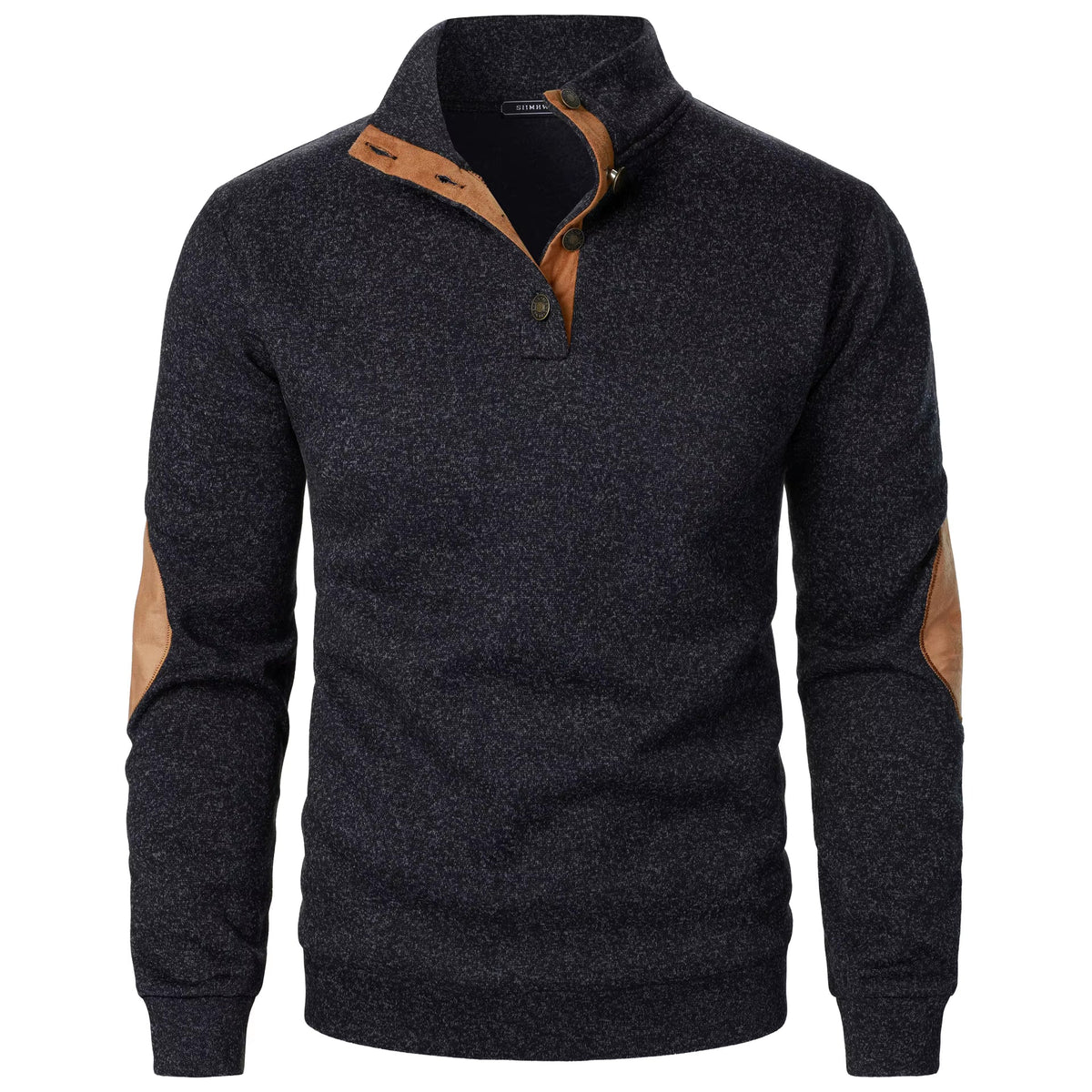 Nordholm Stockholm™ | Klassisk Sweatshirt med Knapdetaljer