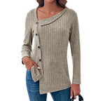 Beeckhoven™ | Striped Autumn Women's Top