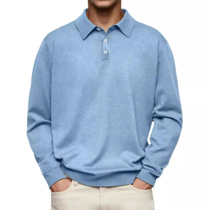 Beeckhoven™ | Långärmad Casual Poloshirt